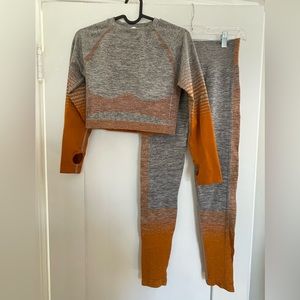 Yoga workout outfit